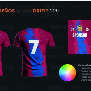 Camiseta futbol 005