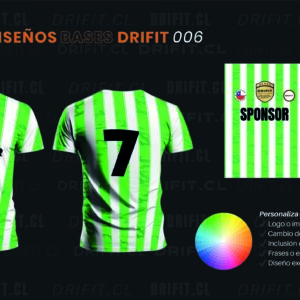 Camiseta de futbol 006