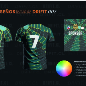Camiseta de futbol 007